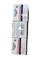 Eucerin Q10 Anti-Wrinkle Night Cream - 1.7 oz - BRAND NEW   3pz