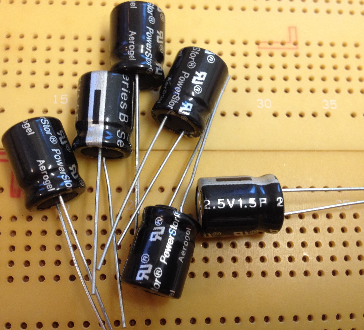 1.5F 2.5V Supercapacitor PowerStor B10102R5155R Backup Job Lot Multi