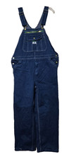 Liberty Denim Carpenter Bib Overalls 36x29 Cotton Work Cargo Pockets Farmer