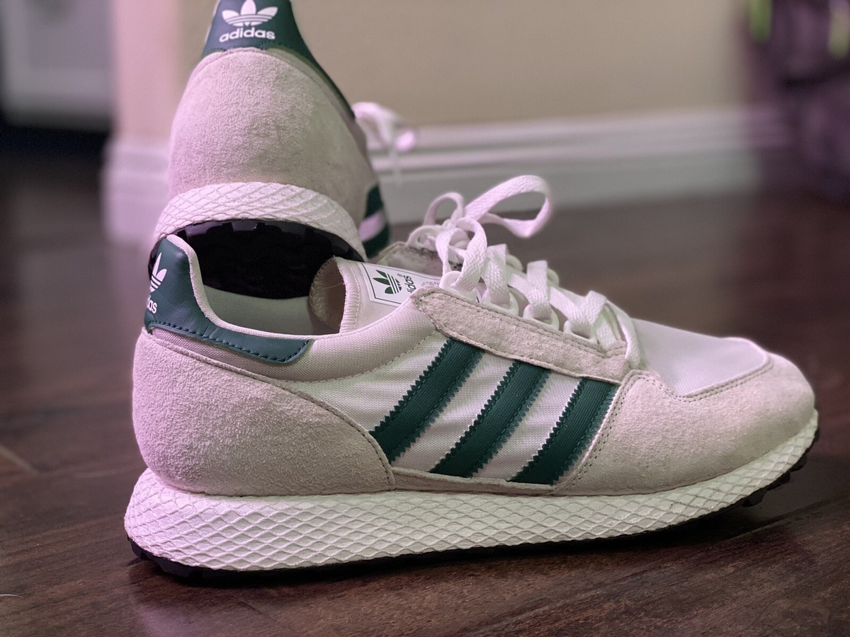 Adidas EVH 14009 White/Green 9.5M | eBay
