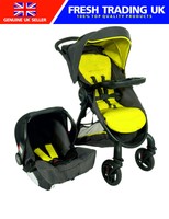Graco Fastaction 2.0 Travel System Pushchair + Car Seat - Sport Lime Graco Fastaction 2.0 Travel System Pushchair + Car Seat - Sport Lime