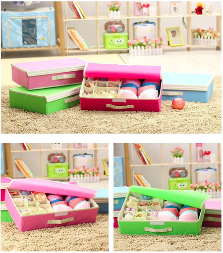 Underwear Bra Socks Ties Divider Closet Storage Organizer Drawer Case - Picture 6 of 25