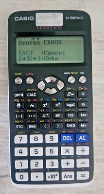 Casio Non-Programmable Scientific Calculator fx-580VN X CLASSWIZ GCSE/AS/A Level