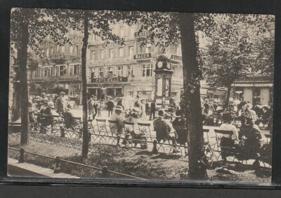 Bus 481) Alte AK Berlin, Unter den Linden, Promenade, Feldpost ! 2 Scans! 