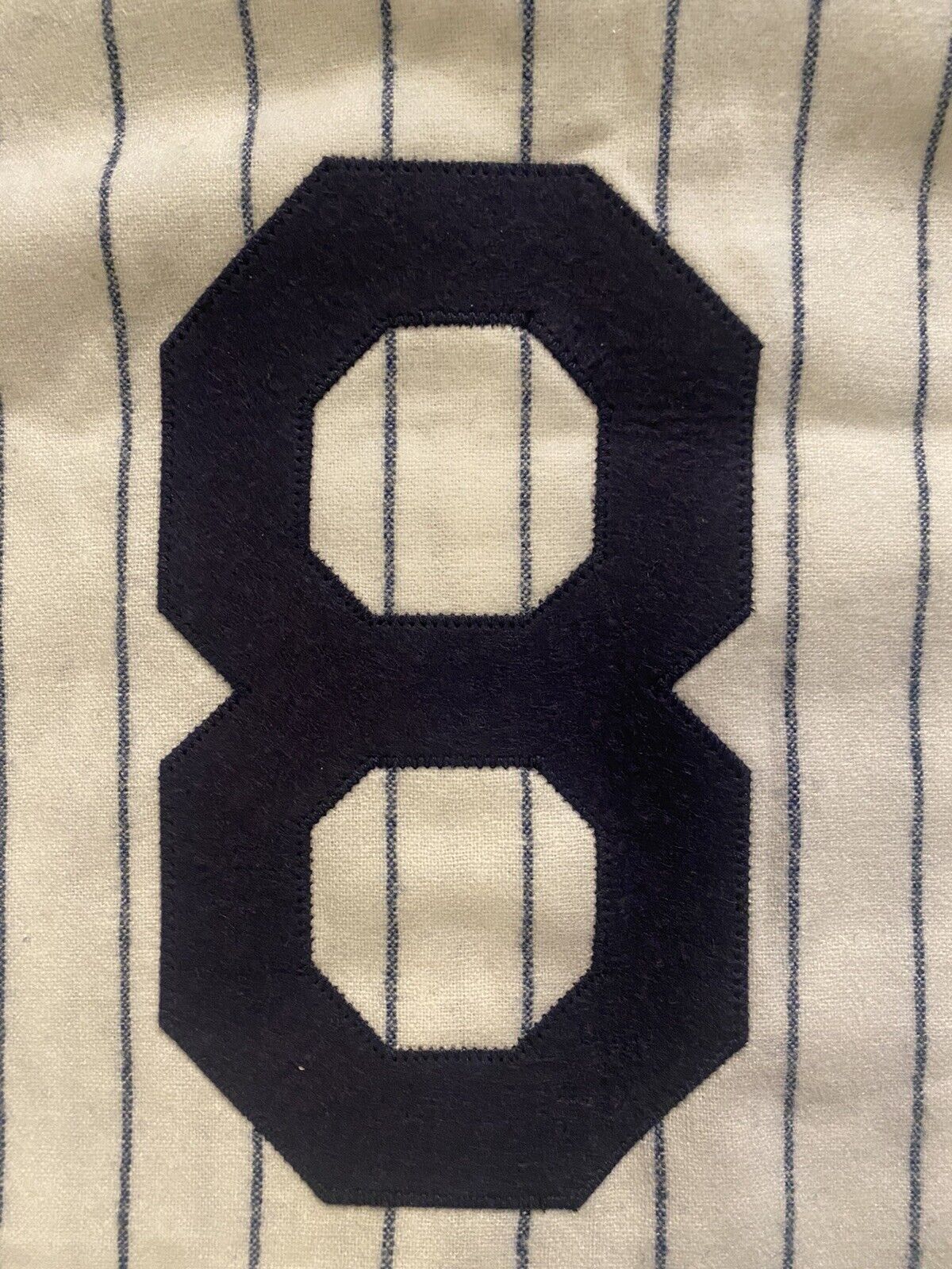 Men’s Nike Yogi Berra New York Yankees Cooperstown Collection Navy  Pinstripe Jersey