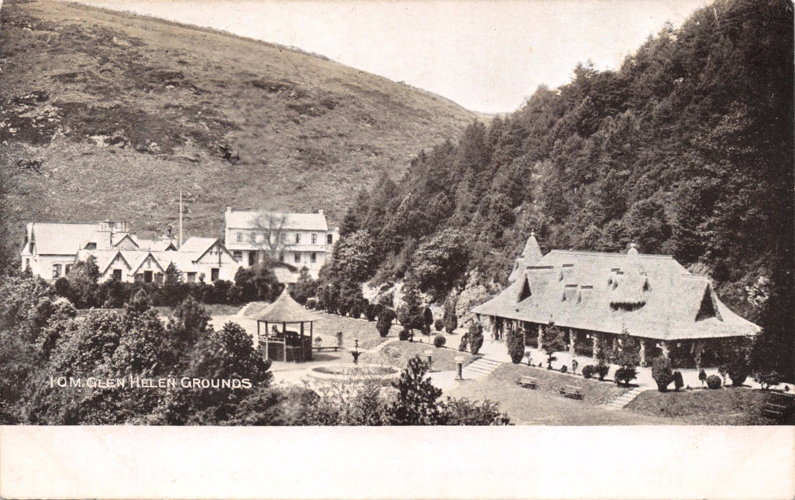 IOM ISLE OF MAN UKGLEN HELEN GROUNDS POSTCARD eBay