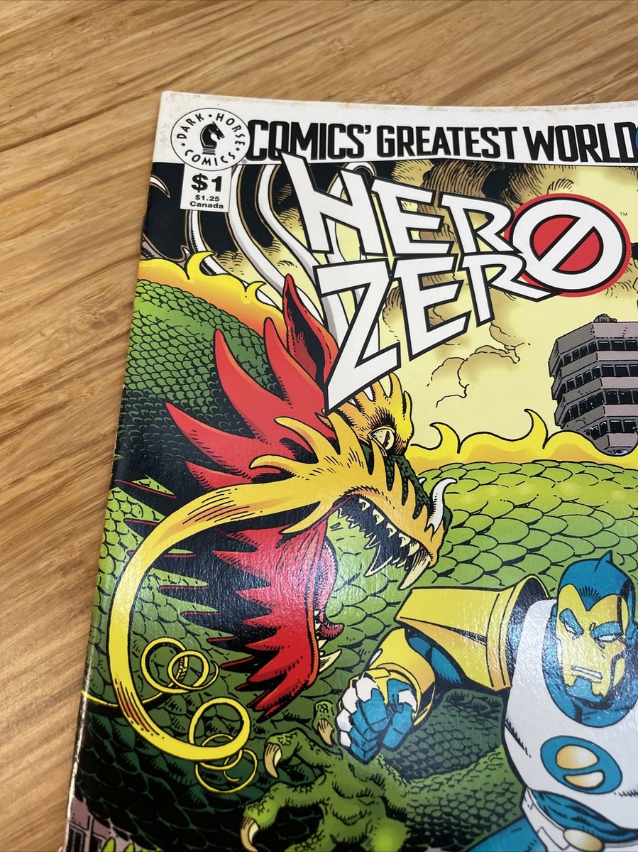 Vintage 1993 Dark Horse Comics Hero Zero Comic Book Week 2 KG | eBay