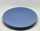 Vintage Bauer First Period Ringware Blue Dinner Plate 10.5"