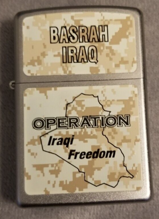 Zippo Lighter, Operation Iraqi Freedom- Super Rare- 