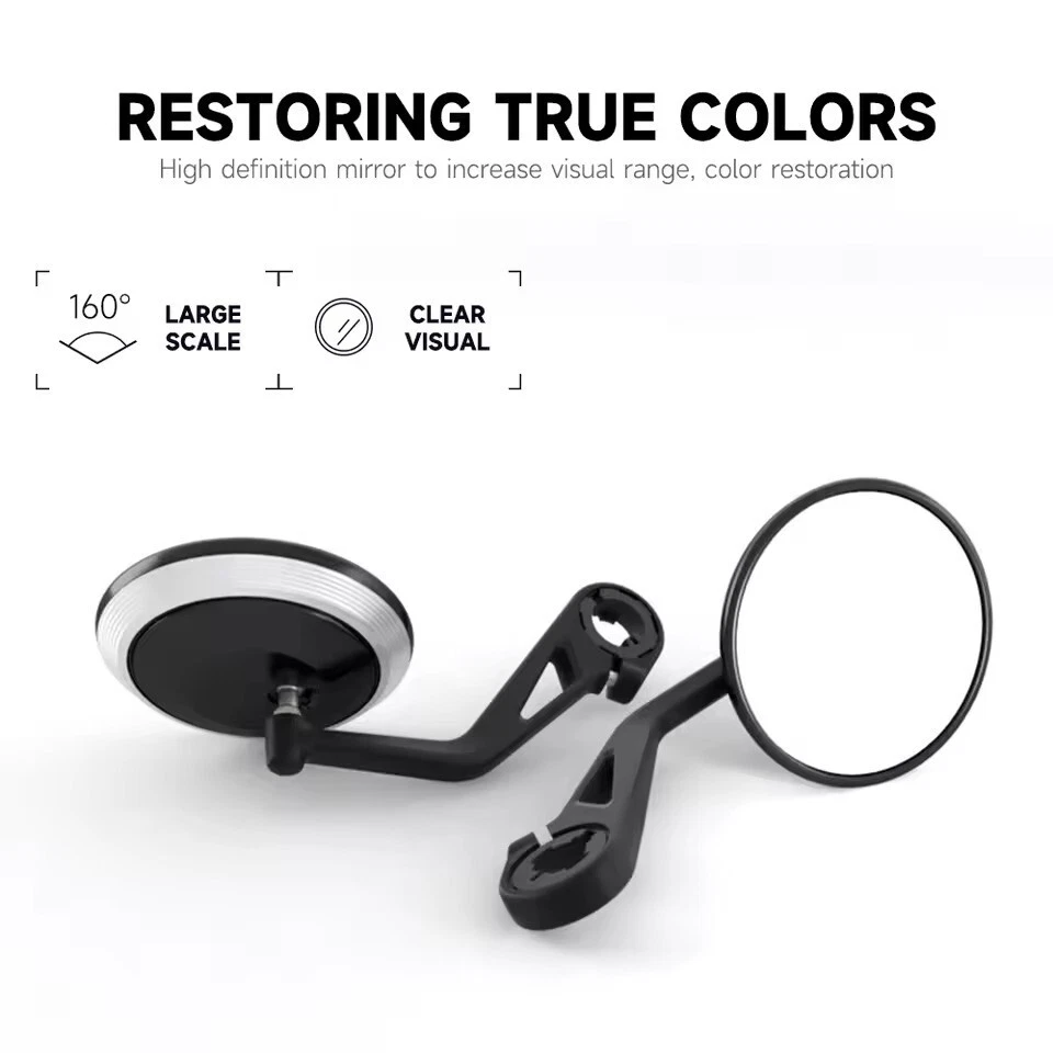 For Triumph Rocket 3 Motorcycle Handlebar Mirror Rear Foto 2 de 4