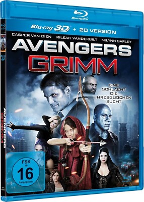 CASPER VAN DIEN/VANDERBILT,RILEAH - AVENGERS GRIMM 2D + 3D - BLU-RAY NEU 