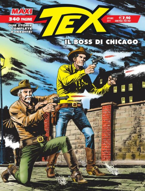 Maxi Tex N° 25 - Il Boss di Chicago - Sergio Bonelli Editore ITALIANO #MYCOMICS