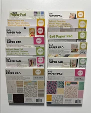 We R Memory Keepers 6 x 6 Paper Pads-Multiple Variations-You Choose