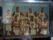  1992 SKYBOX OLYMPIC DREAM TEAM USA PLASTIC MICHAEL JORDAN BIRD MINT/GEM MINT