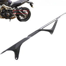 Cubierta protectora de barro de cadena de fibra de carbono para Yamaha MT-09 FZ09 2014-20/XSR900 2016-20
