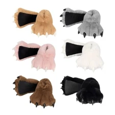 Animal Paws Slippers for Adults Women Men Funny Claw Slippers Cute House Shoes