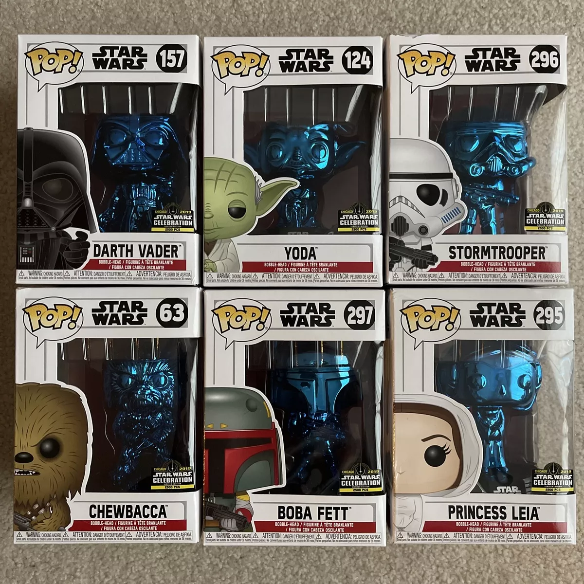 Pop! Wars Celebration 2019 Blue Full Set Limited W/protectors | eBay