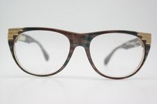 Vintage Glasses KARL LAGERFELD 116 55 Multicolored Gold Oval Glasses Frame