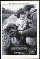 1967 Afghan Hound photo Shreve Crump Low diamond jewelry vintage print ad