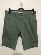 M&S Heritage superleichte Chino Shorts W30 Regular Active Waist gr&uuml;n