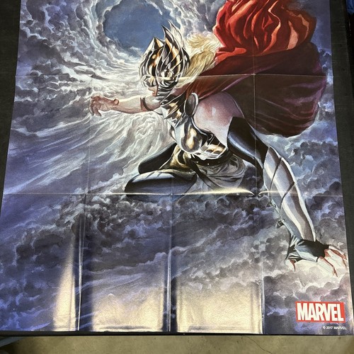 Marvel Comics The Avengers Promo Poster 2017 Folded 24x36 Unused Alex Ross - Picture 3 of 3