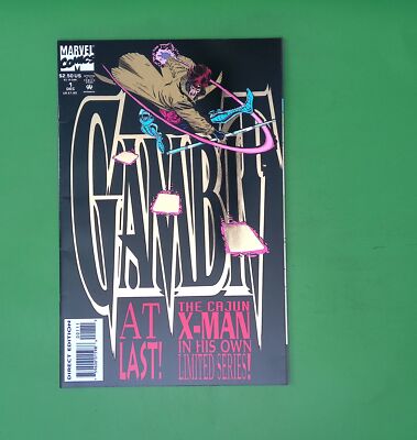 GAMBIT #1 VOL. 1 8.0 1ST APP MARVEL COMIC BOOK TS97-261