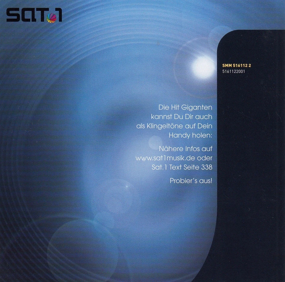 Die Hit-Giganten Deutsche Hits 2CD:EAV,SPLIFF,KARAT,TRIO,GLASHAUS,XAVIER NAIDOO - Bild 3 von 4