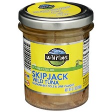Wild Planet Tuna in Extra Virgin Olive Oil Jar 6.7 oz Pack of 6 
