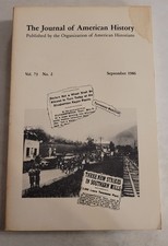 The Journal of American History, September 1986, Vol. 73 No. 2