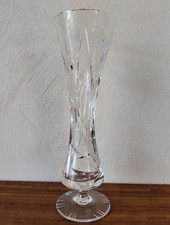 Vintage echt Kristall Vase geschliffen 337 Gr...