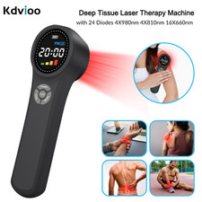 Cold Laser LLLT Handheld Device 1760mW 660 810 980nm for Muscle Pain Relief