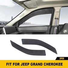 2x Front Window Glass Air Vent Cover Accessories For Jeep Grand Cherokee 2007-10 2x Front Window Glass Air Vent Cover Accessories For Jeep Grand Cherokee 2007-10