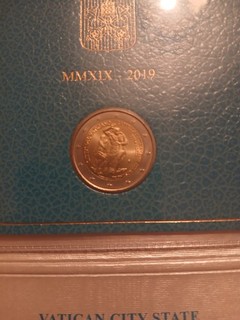 🇻🇦 Pièce Monnaie 2€ euros Vatican 2019 Vaticano BU🇻🇦