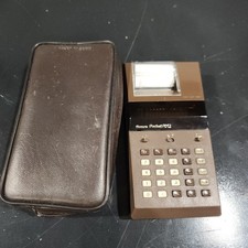 Vtg LED Calculator Sears Pocket PD12 Model  272.58100 Serial  0044474 AS IS