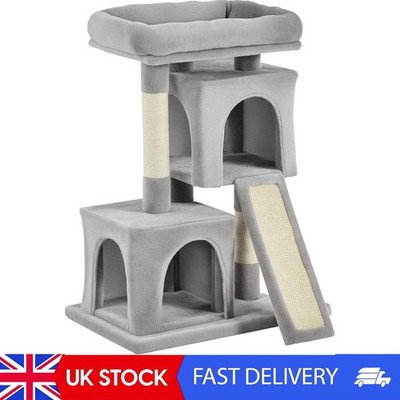 Cat Tree For Indoor Cats 83cm Cat Scratching Post Scratch Board Kitten Tower