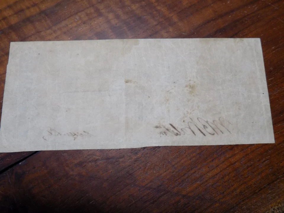 1861 Confederate States of America Ten Dollars- Criswell # T-28 - VF - Image 2 of 2