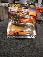 2025 Hot Wheels Boulevard '69 Ford Mustang Boss 302 Orange #123 JBL20