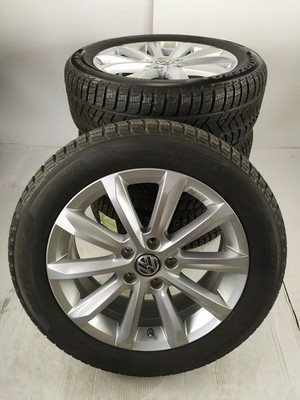 Original VW Passat B8 Alufelgen Winterräder 215/55R17 DOT4814 RDKS 17 Zoll