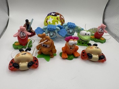 Lot of 11 Kinder Surprise Figures Toys Cute Animals Star Wars Ladybug