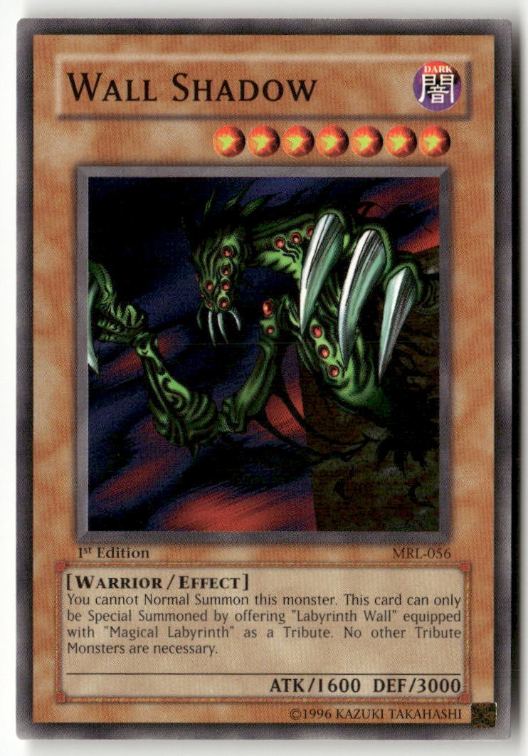 Wall Shadow MRL-056 Common Magic Ruler Yu-Gi-Oh 1st Edition Near Mint