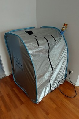 Saunarium IPM Home Sweater Sauna Infrarotsauna mobil portable Klappsitz Relax