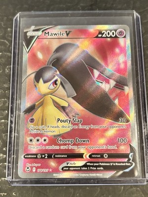 mawile v pokemon card value & Vstar 070/195- Silver Tempest - Ultra Rare Lot 30 Retreat Cost Pokemon TCG Mawile V 070/195