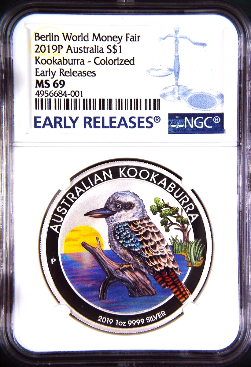 Australian Kookaburra MS 69 Silver Bullion Coins for sale | eBay