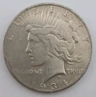 1934-S Peace Dollar $1 - San Francisco Mint