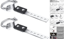 Pcs Exhaust Hangers Muffler Hanger Swivel Tail Pipe Oe Style 2 Silver