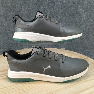 Puma Grip Fusion Pro 3.0 Golf Shoes Mens 12 Sneakers Spikeless Gray 194467-02