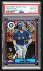 2022 Topps Silver Pack Purple 28/75 Cal Raleigh #T87C-16 PSA 10 GEM MT Rookie RC
