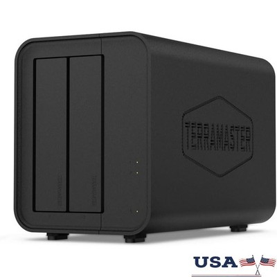 USB 3.2 Gen 2 RAID Enclosure 2 Bay Hard Drive 44TB Support Tool-Free Swap