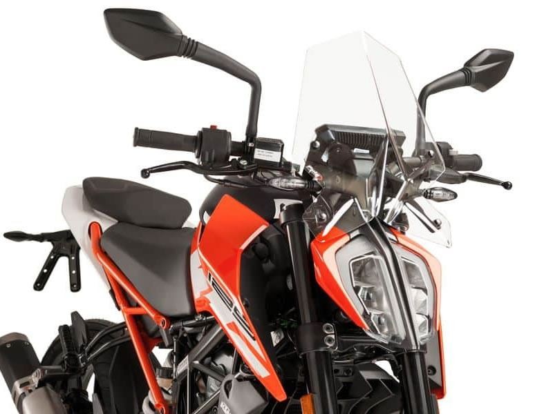 Puig Clear New Generation Sport Screen KTM 125 Duke 2017-2023