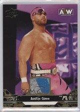 2023 Upper Deck AEW All Elite Wrestling Gold Memorabilia Austin Gunn #23 jt1